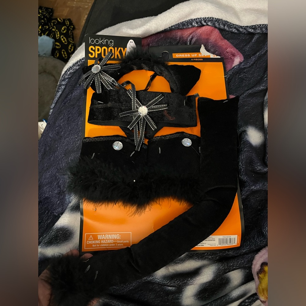 Black Cat Costume for Kids